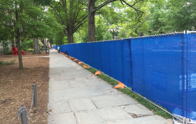 Temporary Construction Fence | Durham, NC | Dickerson Fencing