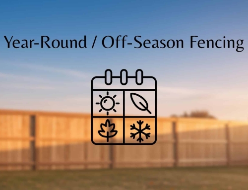 Yes, We Install Fences Year-Round! Here’s Why That’s Great News for You